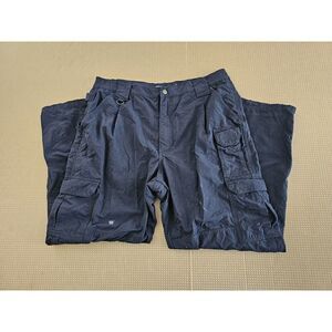 5.11 Tactical Series Nylon Cargo Pants 74158 Navy Blue Size 36x30